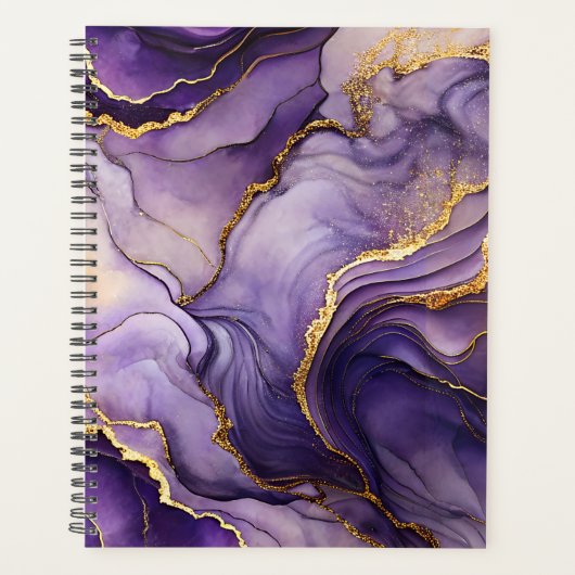 パープルマーリングプランナー プランナー手帳 (正面)