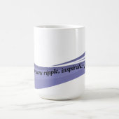 パープルマ感動的グ コーヒーマグカップ (中央)