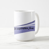 パープルマ感動的グ コーヒーマグカップ (正面右)