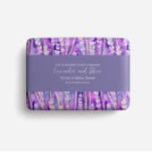 パープルミニマリストソープベリーバンド 招待状ベリーバンド