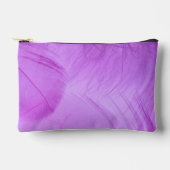 パープルミニマリストメイクアップケース アクセサリーポーチ (正面)