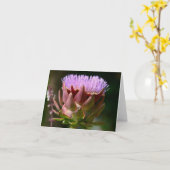 "パープルムスクのアザミ"/PHOG.ノテカード カード (黄色い花)