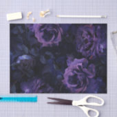 パープルムーディーズバラ 薄葉紙 (クラフト)