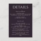 パープルムーディーズフローラ エンクロージャーカード (正面)