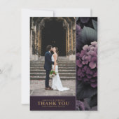 パープルムーディーズフローラ サンキューカード (正面)