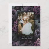 パープルムーディーズフローラ サンキューカード (正面)
