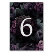 パープルムーディーズフローラ テーブルナンバー (裏面)