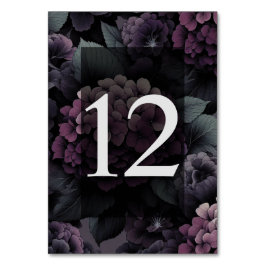 パープルムーディーズフローラ テーブルナンバー