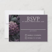 パープルムーディーズフローラ 出欠カード (正面)