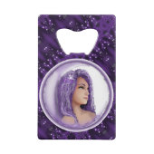 パープルムーンチャイルドクレジットカードボトルオープナー クレジットカード栓抜き (裏面)