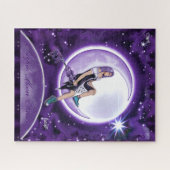 パープルムーンチャイルドパズル ジグソーパズル (横)