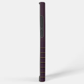 パープルムーンバニーデザイン SAMSUNG GALAXYケース (右側面)