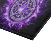 パープルムーンペンタグラム カッティングボード (角)