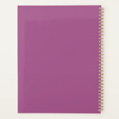 パープルメイドハウスクリーニング プランナー手帳 (裏面)