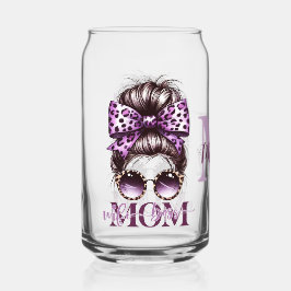 パープルメッシーバンママ妻ボス ガラス缶