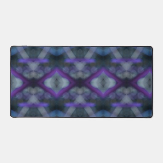 パープルメドレボホシック抽象芸術 デスクマット (正面)