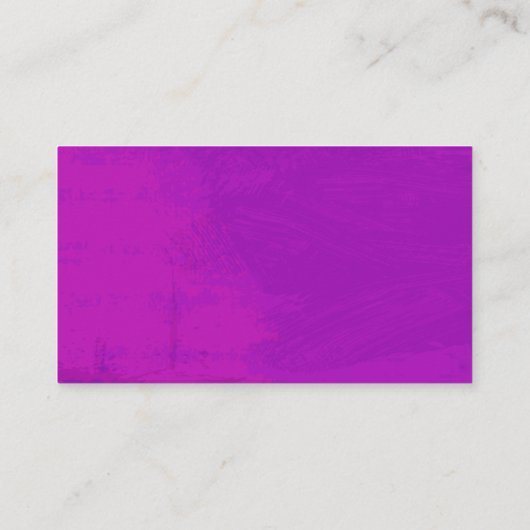 パープルモダンイエロープロフェッショナルギター先生 名刺 (裏面)