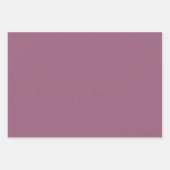 パープルモダンカラー無地のラッピング紙シート ラッピングペーパーシート (正面3)