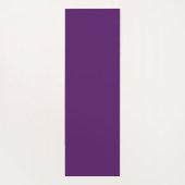 パープルモダングラフィティガール ヨガマット (裏面)