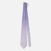 パープルモダングリッタースパークルスギフト ネクタイ (正面)