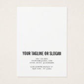 パープルモダンティール(緑がかった色)カラーブロックロゴイヤリングディスプレイ (裏面)