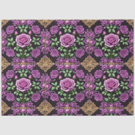 パープルモダンバラビューティフルコレクション 薄葉紙