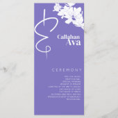 パープルモダンフローラエレガンス プログラム (正面)