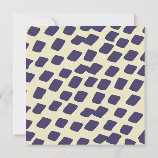 パープルモダンライム40th誕生日パーティの招待状 招待状 (裏面)