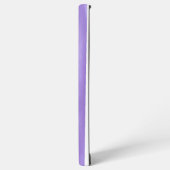 パープルモダン薄紫スカイモノグラム SAMSUNG GALAXYケース (左側面)