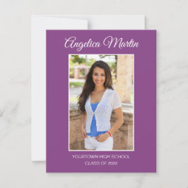 パープルモダン2サイド卒業3フォトクラス2022