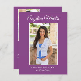 パープルモダン2サイド卒業3フォトクラス2022