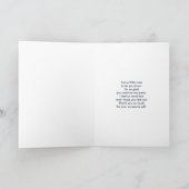 パープルモダン&ピンク渦巻き抽象芸術ありがとう カード (内部)