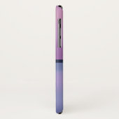 パープルモダン&ピンク渦巻き抽象芸術モノグラム Case-Mate iPhoneケース (裏面/左)