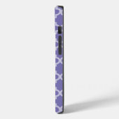 パープルモロッコムードクローバー Case-Mate iPhoneケース (裏面 / 左)
