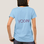 パープルモンキーヨギニシャツ Tシャツ (裏面)