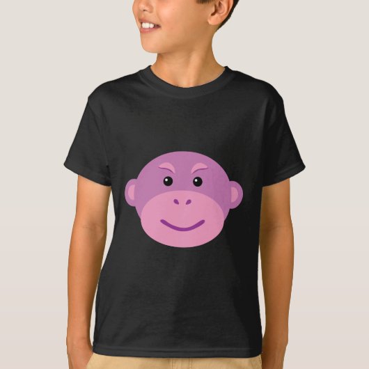 パープルモンキー Tシャツ (正面)