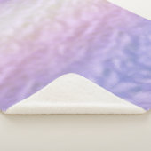 パープルユニコグラデーションン シェルパブランケット (3/4)