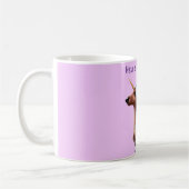 パープルユニコーンダシュント コーヒーマグカップ (左)