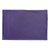 パープルユニコーンパーソナライズされた枕ローケース 枕カバー (裏面)