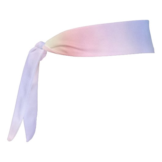 パープルユニコーンピンクピーチレインボー タイヘッドバンド (回転270)