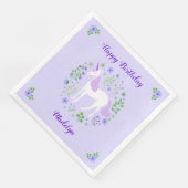 パープルユニコーンフェイクパープルグリッター誕生日 (コーナー)