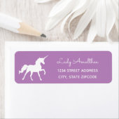 パープルユニコーン住所 シール (インサイチュ)