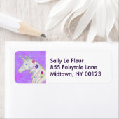 パープルユニコーン住所 シール (インサイチュ)