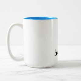 パープルユニコーン金ゴールドグリッターパーソナライズされたハート ツートーンマグカップ