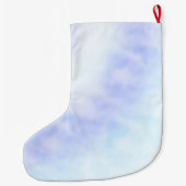 パープルユニコーン ラージクリスマスストッキング (裏面)