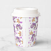 パープルユニコーン 紙コップ (右)