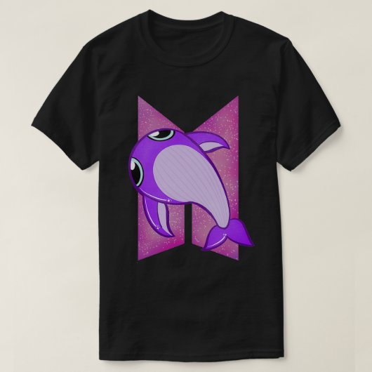 パープルユー Tシャツ (デザイン正面)