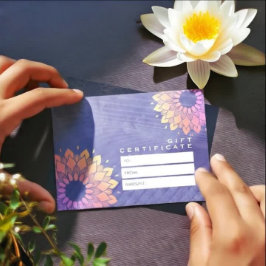 パープルヨガインストラクターバラ金ゴールドマンダラ