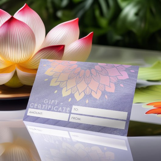 パープルヨガインストラクターバラ金ゴールドマンダラ