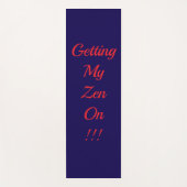 パープルヨガマット ヨガマット (正面)